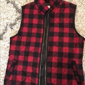 Red Buffalo Plaid Vest
